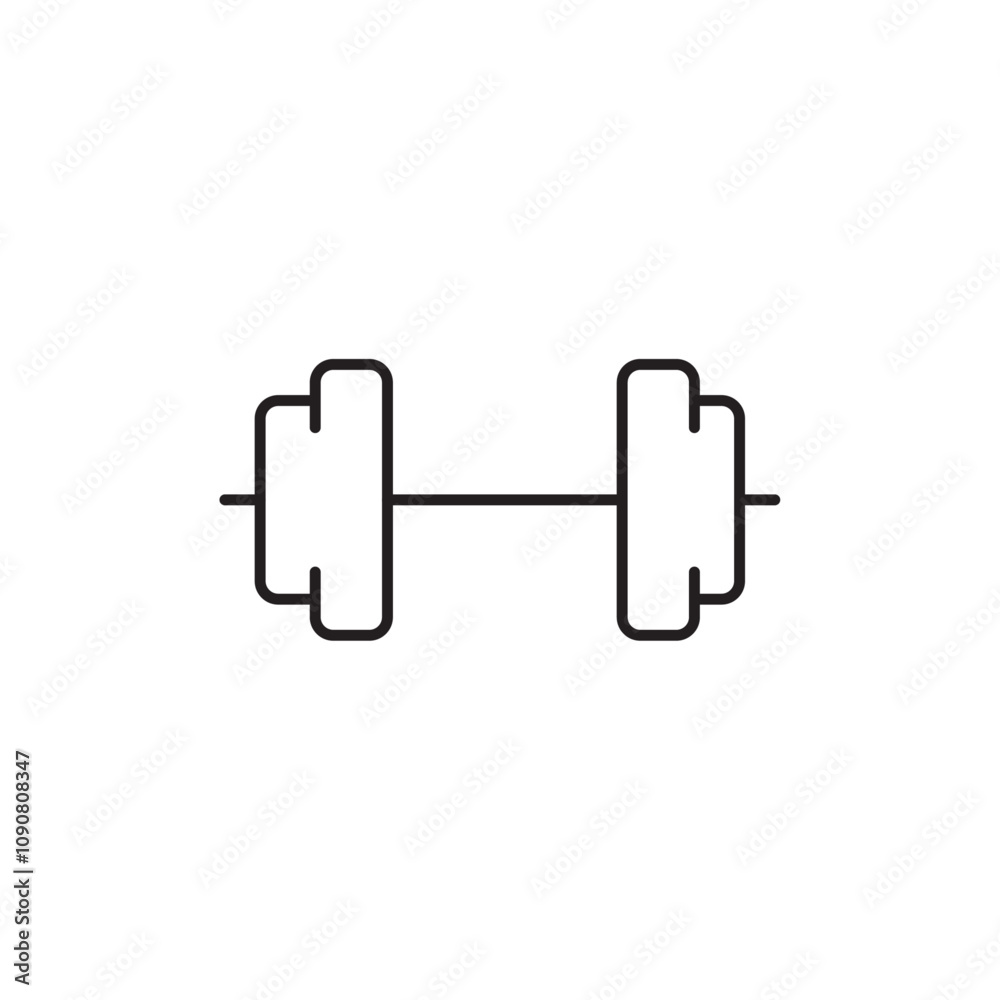 Aufkleber Weight icon web design in vector