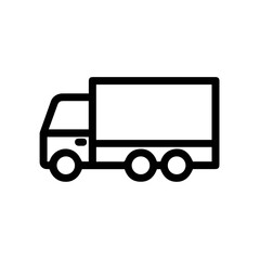 Truck icon symbol vector image illustration

