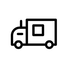 Truck icon symbol vector image illustration
