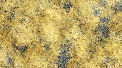 Abstract Digital Illustration of a Textured Surface with Yellow and Gray Color Variations