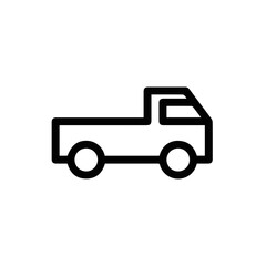 Truck icon symbol vector image illustration
