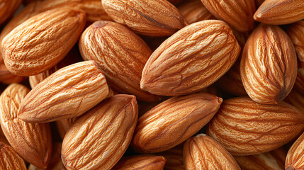 Fototapeta premium Almonds close up