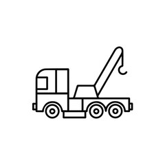 Truck icon symbol vector image illustration

