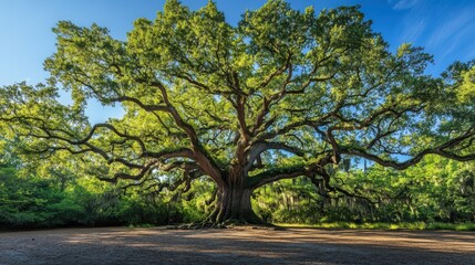 Explore the majestic Angel Oak tree in South Carolina&rsquo;s Lowcountry, a living symbol of nature's beauty standing for centuries