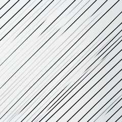 A minimalist design featuring thin black lines on a white background creates a modern and clean aesthetic suitable for various settings