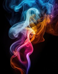 Colofrul Smoke Textures Wallpaper Designs 
