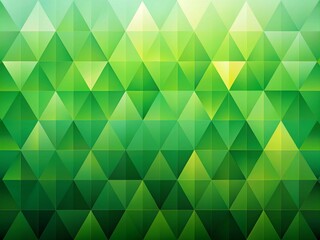 Modern Green Geometric Gradient Background in Panoramic View for Creative Projects and Digital Displays with Vibrant Shades and Layered Textures for Innovative Designs