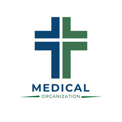 Obraz premium this is a medical logo design template