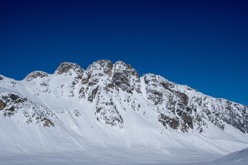 スコーミッシュの雪山