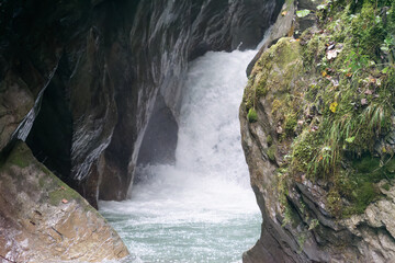 Walk through the impressive Sigmund Thun Klamm in Austria
