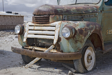 Old truck, Uyuni, Potosi, Bolivia