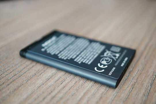 Nokia battery on a table