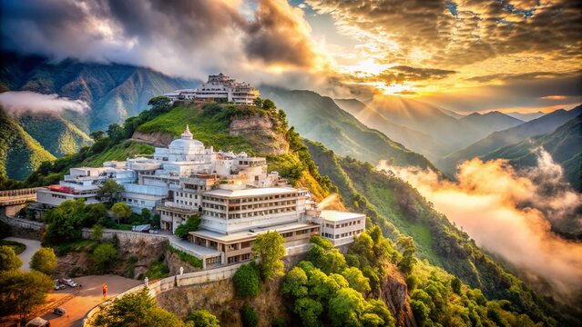 Surreal Journey to the Shri Mata Vaishno Devi Shrine: An Ancient Pilgrimage Destination Embraced by Nature and Spirituality in the Heart of the Himalayas
