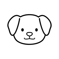 Fototapeta premium Adorable animal head character cartoon
