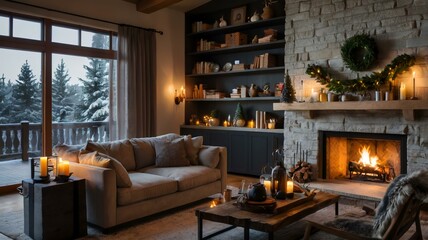 Fototapeta premium interior home design
