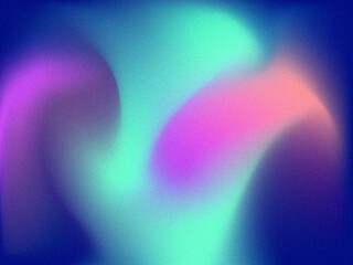 Colorful grainy background. Abstract vintage texture. Blurred gradient background with grain texture. Gradient background. For brochures, flyers, catalogs, branding, business cards and other projects.