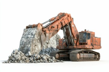 Here's a 10-word (or less) description of the image: Rusty