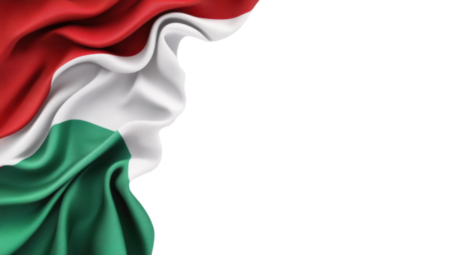 Italian Flag on Transparent Background - Powered by Adobe