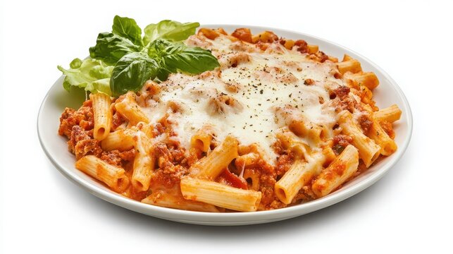 baked ziti with mozzarella
