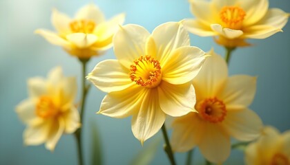 Obraz premium yellow daffodil flower