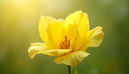 Obraz premium yellow daffodil flower