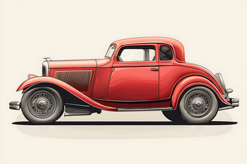 Vintage Visions: A Classic Illustration