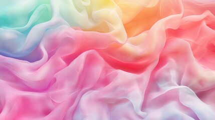 Obraz premium Abstract Symphony of Fluid Hues