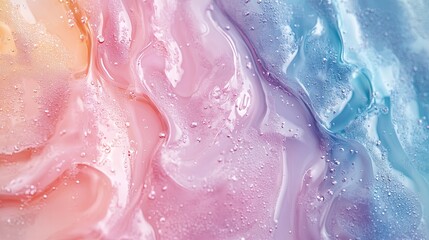Fototapeta premium Abstract Symphony of Fluid Hues