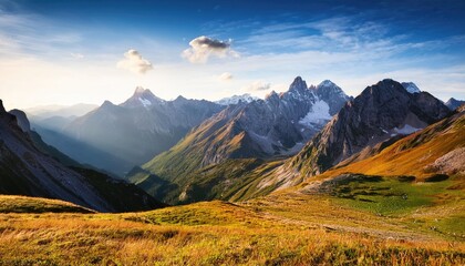 Obraz premium Mountains and Landscapes – dramatic vistas, mountain hikes