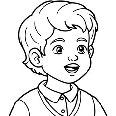 Obraz premium boy talking