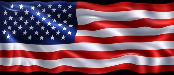 Obraz premium usa united states of america flag waving background texture.