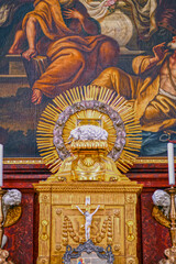 Obraz premium Das Hochaltar der Basilika St. Lorenz in Kempten (Allgäu)