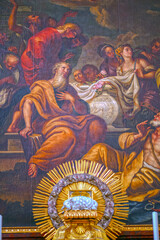 Das Hochaltar der Basilika St. Lorenz in Kempten (Allgäu)