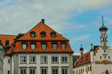 Obraz premium Die Altstadt von Kempten (Allgäu)