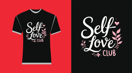 Obraz premium Custom typography t-shirt design