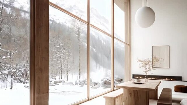 A modern apartment living room