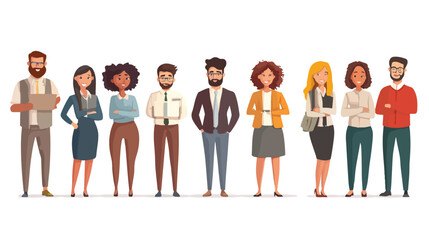 Fototapeta premium Vibrant Office Life Conceptual Image with Colorful Elements Depicting Positive Workspace Environment