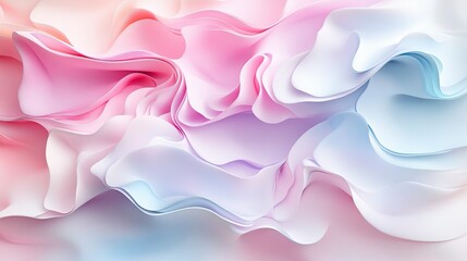 Obraz premium Dreamy Layers of Pastel Hues