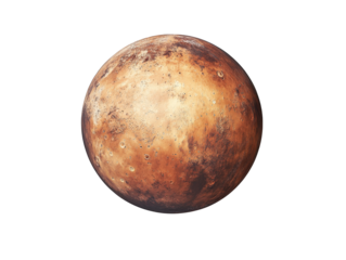 Textured surface of distant Venus