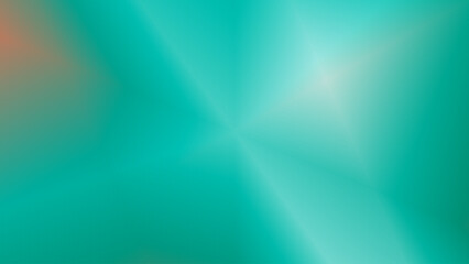 Obraz premium Abstract technical background image in turquoise color. Blurred background. Can be used in the description of technological processes, science, education. 3D rendering