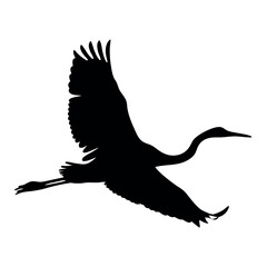 A bird is flying in the sky. The bird is black