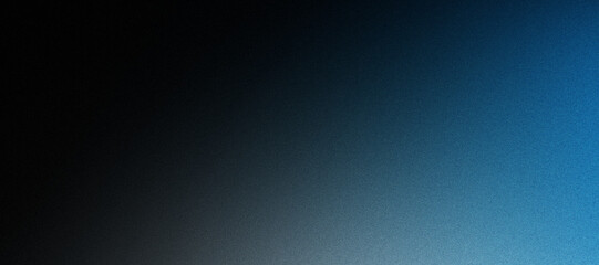 Blue white black Grainy gradient background dark noise texture effect banner header cover backdrop design