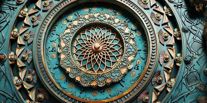 Intricate mandala design, 4K Video