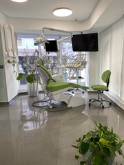 modern living room of dentiste