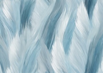 Obraz premium Soft Brushstroke Pattern in Calming Blues and Grays with Textured Rhythm