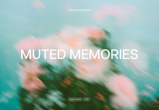Muted Memories Abstract Backgrounds With Generative AI