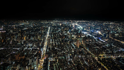 台湾台北の夜景