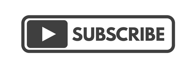 Subscribe button - vector illustration