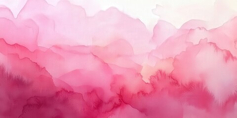 Fototapeta premium Abstract Pink Landscape with Soft Gradients and Textures