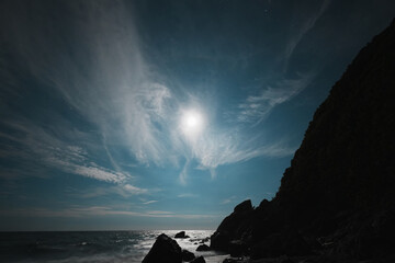 幻想夜　五色の浜